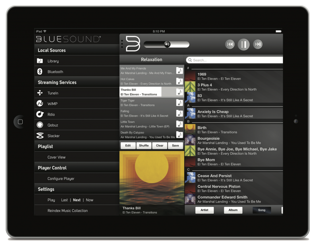 Visivo iPad Screenshot